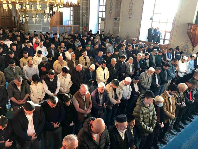 Samsun'da Kurban Bayramı Namazı Coşkusu