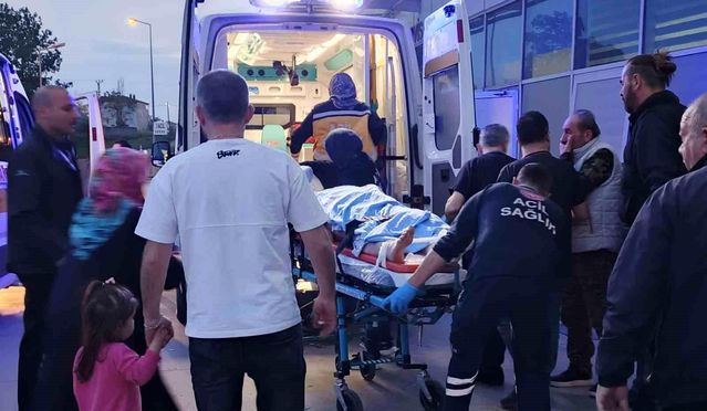 Samsun'da Motosiklet Kazası: Sürücü Ağır Yaralı
