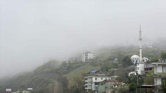 Samsun'da Yoğun Sis Etkili - Son Dakika