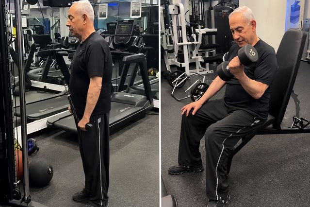 Spor rutinini paylaşan Netanyahu, orduya katılacak gençlere tavsiyelerde bulundu
