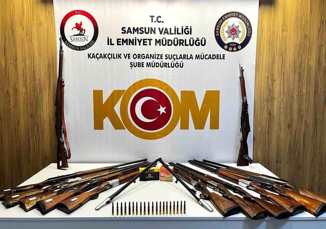 Samsun'da Kaçak Silah Operasyonu - Son Dakika