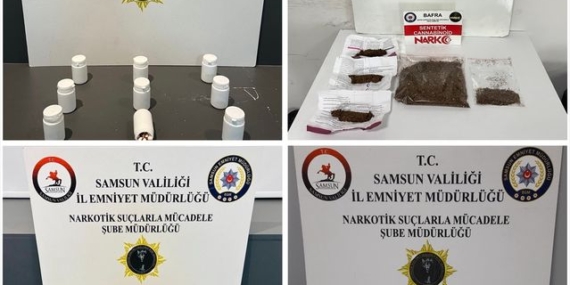 Samsun'da Uyuşturucu Operasyonu: 6 Gözaltı