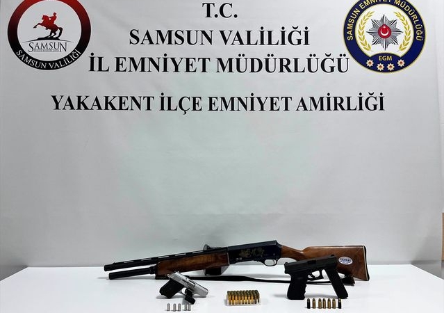 Samsun'da Ruhsatsız Silah Operasyonu - Son Dakika