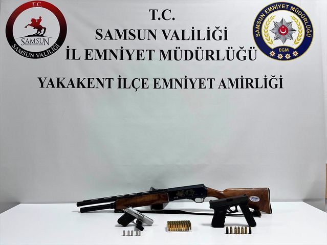 Samsun'da Ruhsatsız Silah Operasyonu - Son Dakika