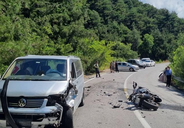Bafra'da Motosiklet Kazası: 1 Ölü, 1 Yaralı