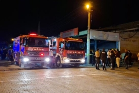 Bafra'da Oto Yıkamacıda Yangın - Son Dakika