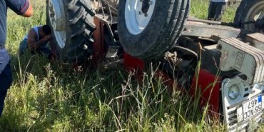 Bafra'da Traktör Devrildi, Çiftçi Hayatını Kaybetti