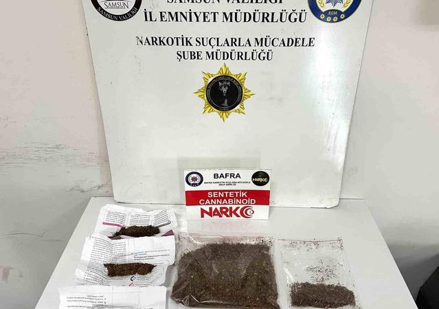 Bafra'da Uyuşturucu Şüphelisi Yakalandı - Son Dakika