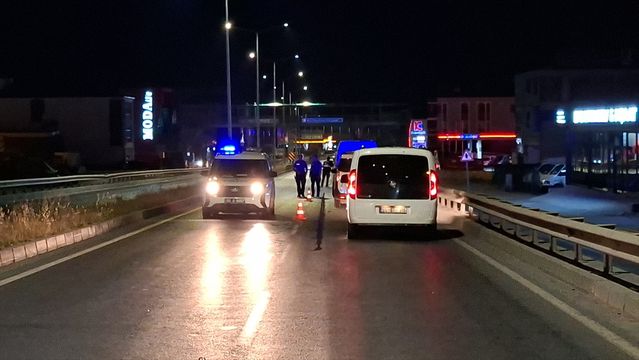 Bafra'da otomobil yaya çarptı, ağır yaralı