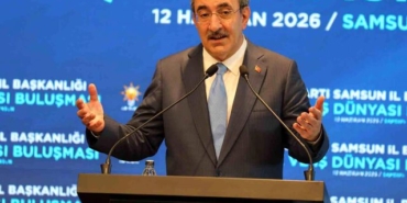 Cumhurbaşkanı Yardımcısı Cevdet Yılmaz, Samsun'da konuştu: 'Her türlü riske karşı ülkemizi hazırlıyoruz'