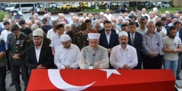 Kıbrıs Gazisi Şerif Kaplan Son Yolculuğuna Uğurlandı