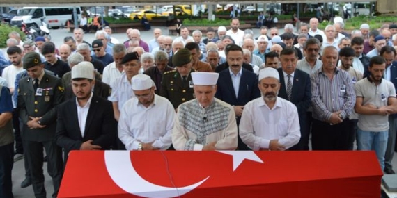 Kıbrıs Gazisi Şerif Kaplan Son Yolculuğuna Uğurlandı