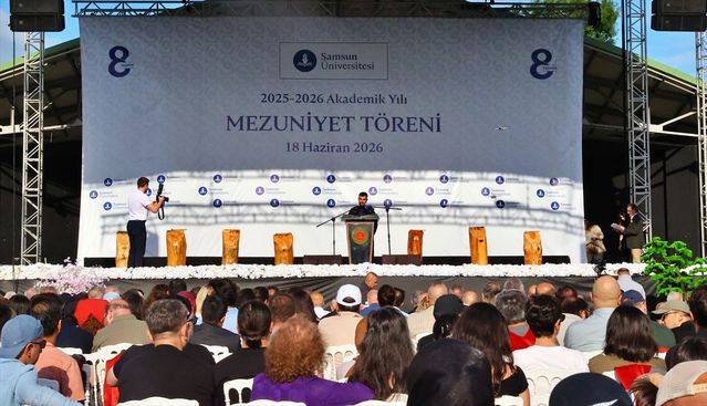 Samsun Üniversitesi Mezuniyet Töreni Gerçekleşti