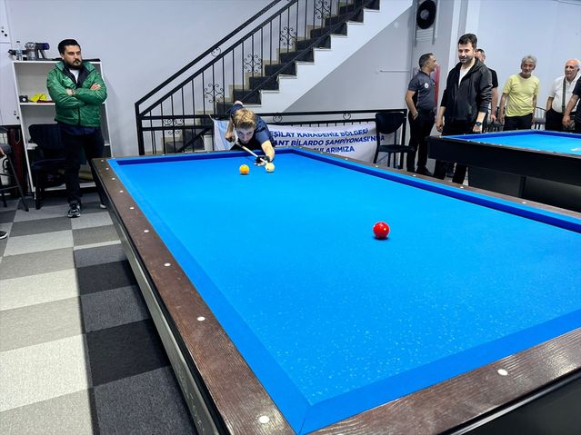 Samsun'da Bilardo Şampiyonası - Son Dakika
