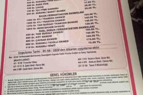 Samsun'da Ekmek Fiyatı 17,5 TL Oldu