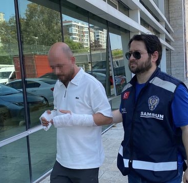 Samsun'da Eski Eşi Darbeden Şüpheli Gözaltında