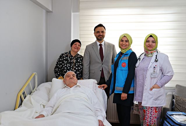 Samsun'da Evde Sağlık Hizmeti Artıyor