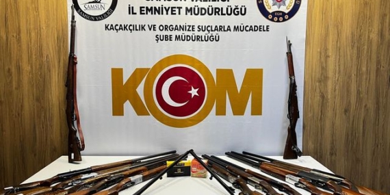 Samsun'da Kaçak Silah Operasyonu - Son Dakika