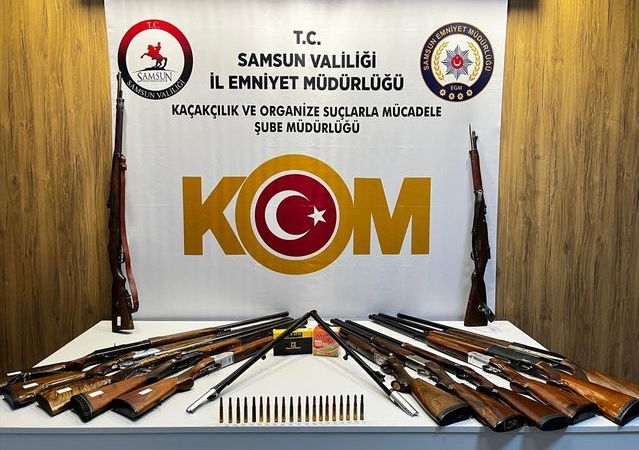 Samsun'da Kaçak Silah Operasyonu - Son Dakika