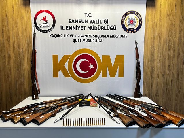 Samsun'da Kaçak Silah Operasyonu - Son Dakika
