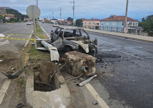 Samsun'da Kaza: 1 Ölü, 1 Yaralı