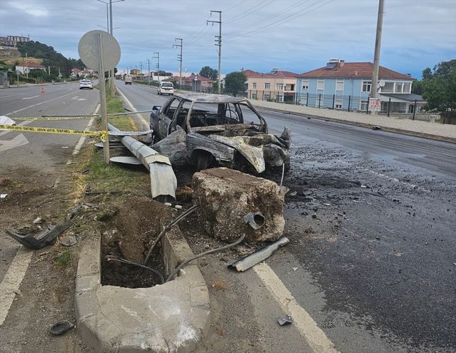 Samsun'da Kaza: 1 Ölü, 1 Yaralı