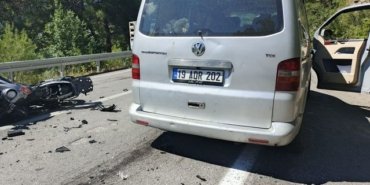 Samsun'da Motosiklet Kazası: 1 Ölü