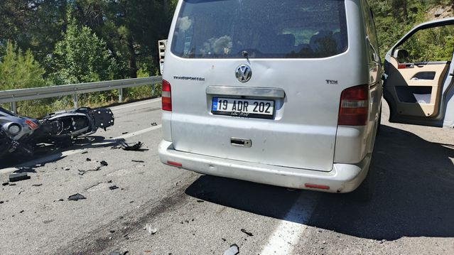 Samsun'da Motosiklet Kazası: 1 Ölü