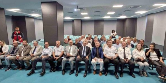 Samsun'da Muhtarlara Sosyal Risk Bilgilendirmesi