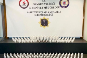 Samsun'da Narkotik Operasyonu: 11 Bin 650 Sentetik Ecza Ele Geçirildi