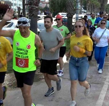 Samsun'da Organ Bağışı Farkındalık Koşusu