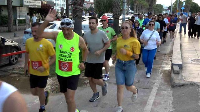 Samsun'da Organ Bağışı Farkındalık Koşusu