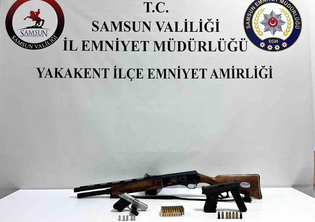 Samsun'da Ruhsatsız Silah Operasyonu - Son Dakika