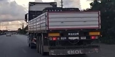 Samsun'da Tıra 236 Bin Lira Ceza