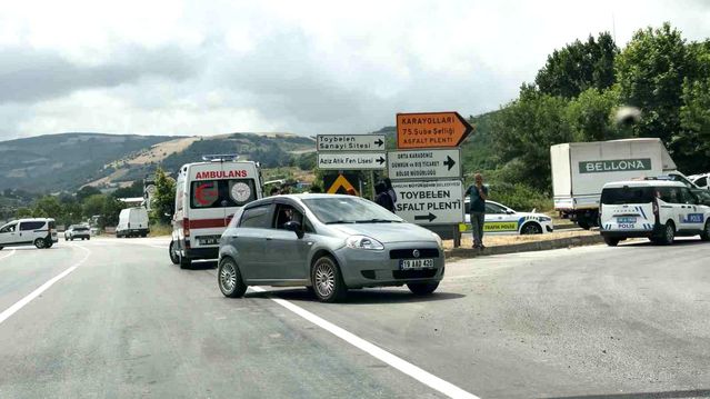 Samsun'da Trafik Kazası: 1 Yaralı