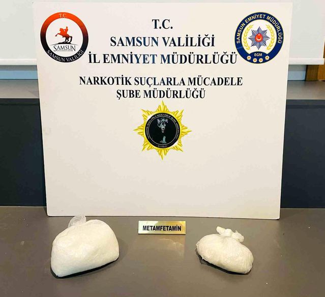 Samsun'da Uyuşturucu Operasyonu: 1.264 kg Metamfetamin Ele Geçirildi