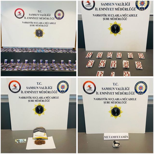 Samsun'da Uyuşturucu Operasyonu: 7 Gözaltı