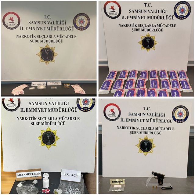 Samsun'da Uyuşturucu Operasyonu - Son Dakika