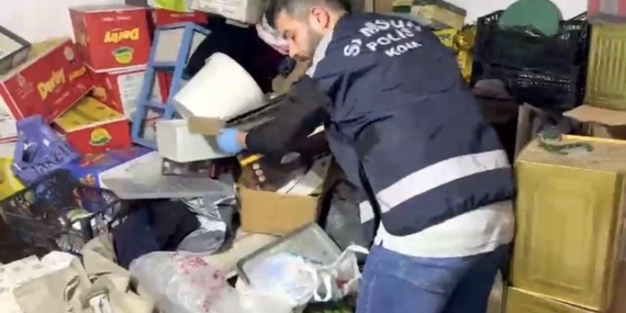Samsun'da kaçak operasyonu: 2 gözaltı