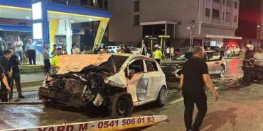Samsun'da zincirleme kaza: 5 yaralı