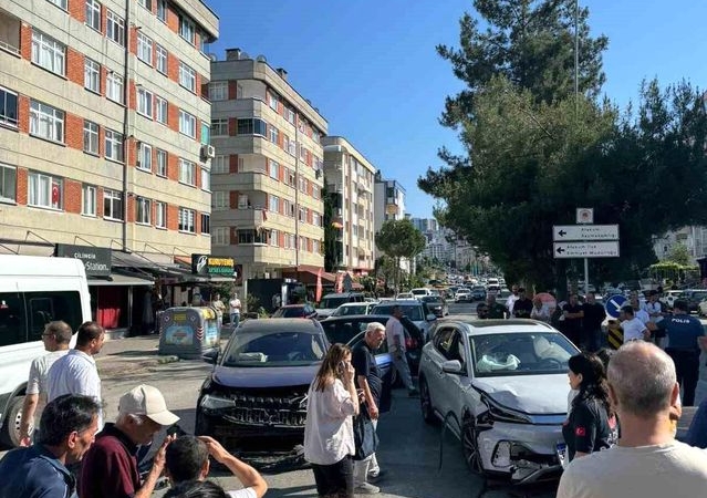 Samsun'da zincirleme kaza - Son Dakika