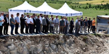 Vezirköprü OSB'de ilk temel heyecanı