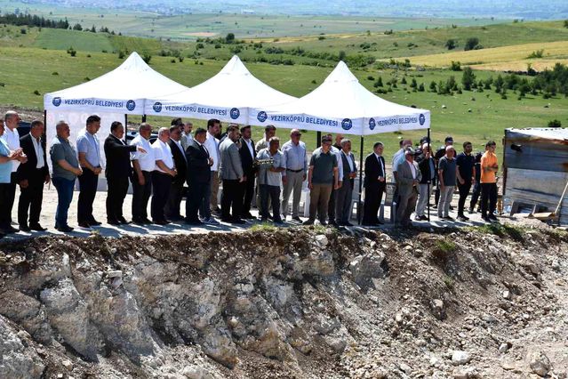 Vezirköprü OSB'de ilk temel heyecanı