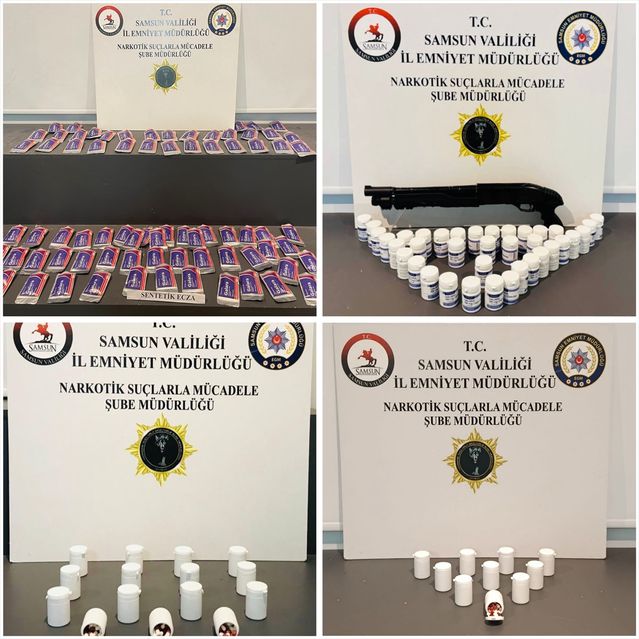 Samsun'da Uyuşturucu Operasyonu: 6 Gözaltı