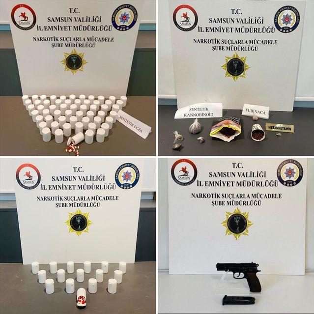 Samsun'da Uyuşturucu Operasyonu: 6 Gözaltı