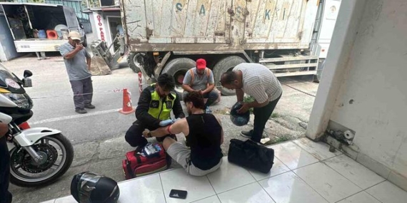 Altyapı Çalışmasında Motosiklet Kazası - Son Dakika