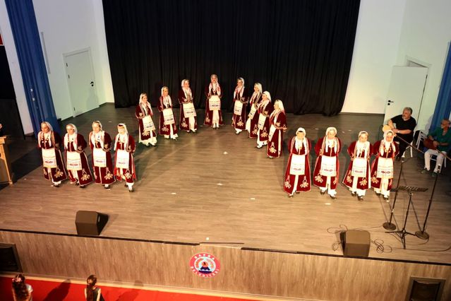 Bafra'da Gürcü ve Kıbrıs Türk kültürü aynı sahnede buluştu