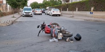 Bafra'da Motosiklet Kazası: 2 Yaralı