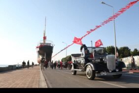 Bandırma Gemi Müzesi karadan yürütüldü