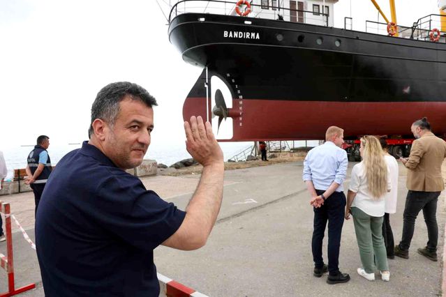Bandırma Vapuru Müzesi yarın taşınıyor